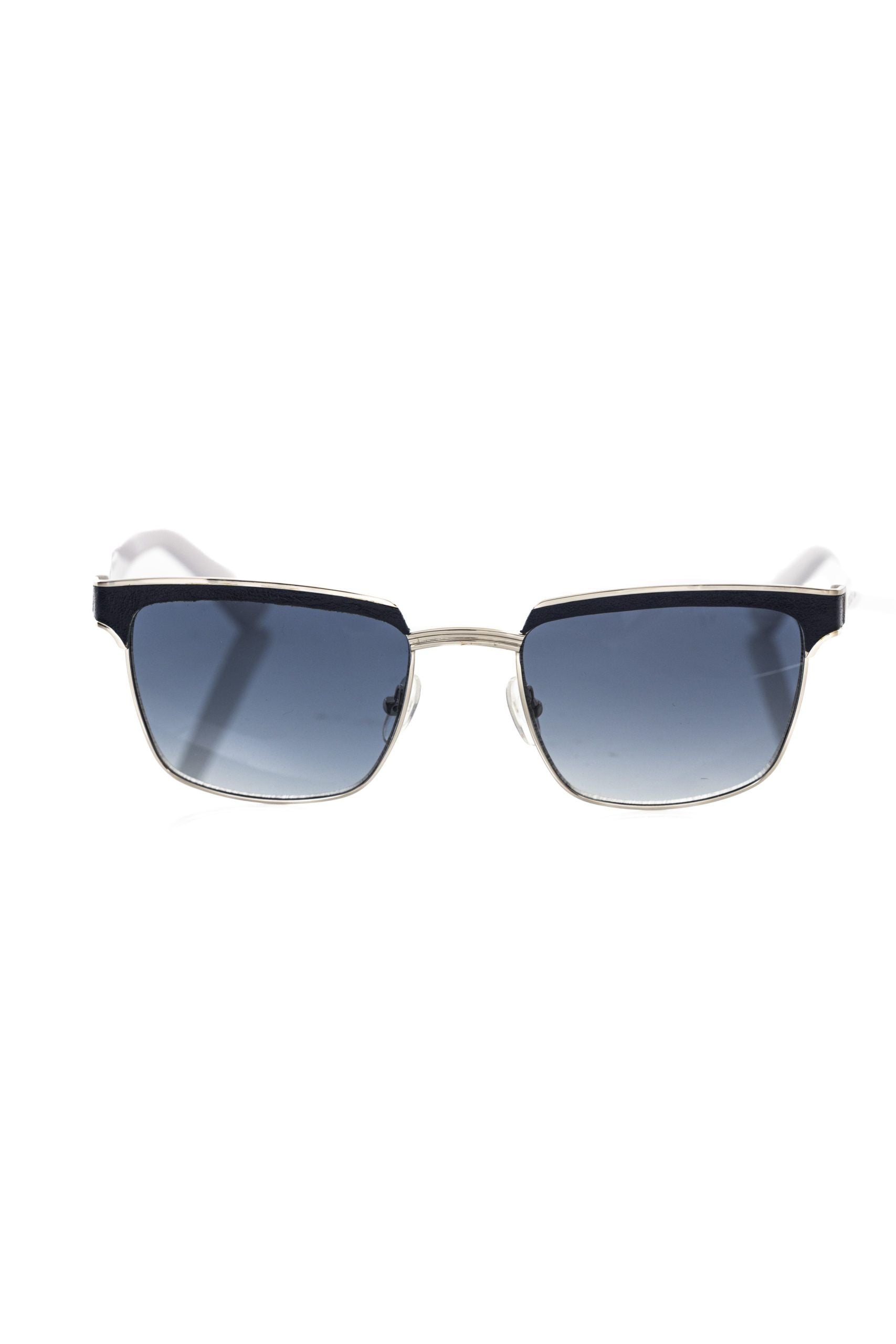 Frankie Morello Black Metallic Fiber Men Sunglass | Regal Royce