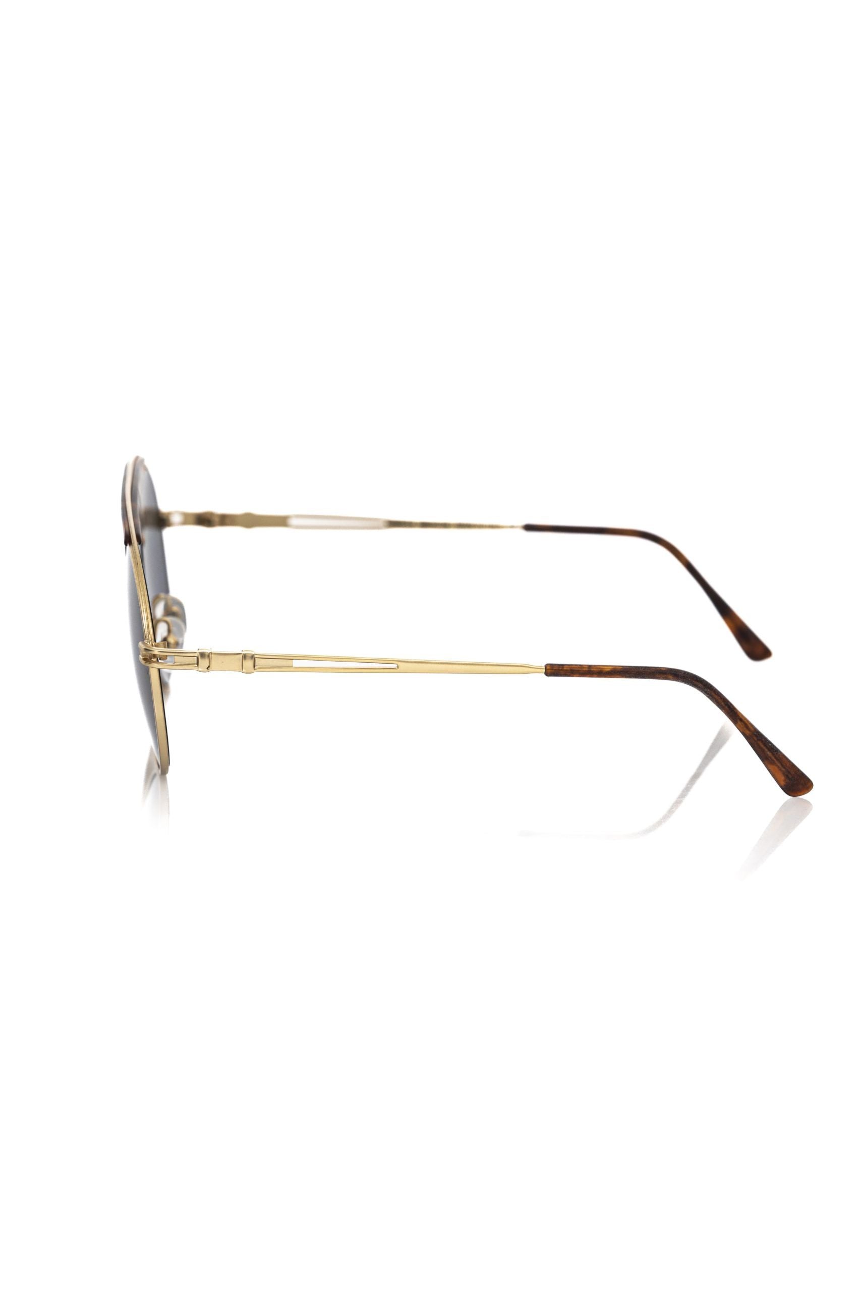 Frankie Morello Brown Metallic Fibre Men Sunglass | Regal Royce