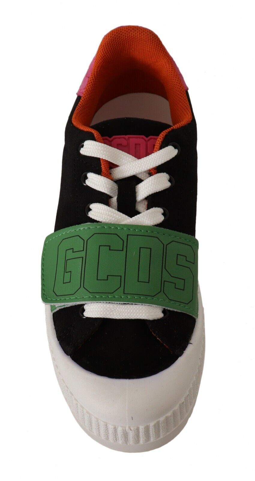 GCDS Multicolor Suede Low Top Lace Up Women Sneakers Shoes | Regal Royce