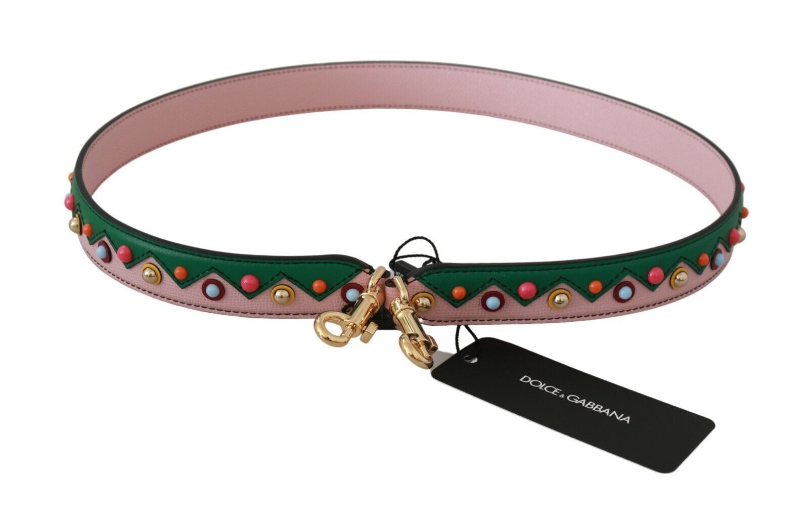 Dolce & Gabbana Shoulder Strap Leather Pink Handbag Accessory | Regal Royce