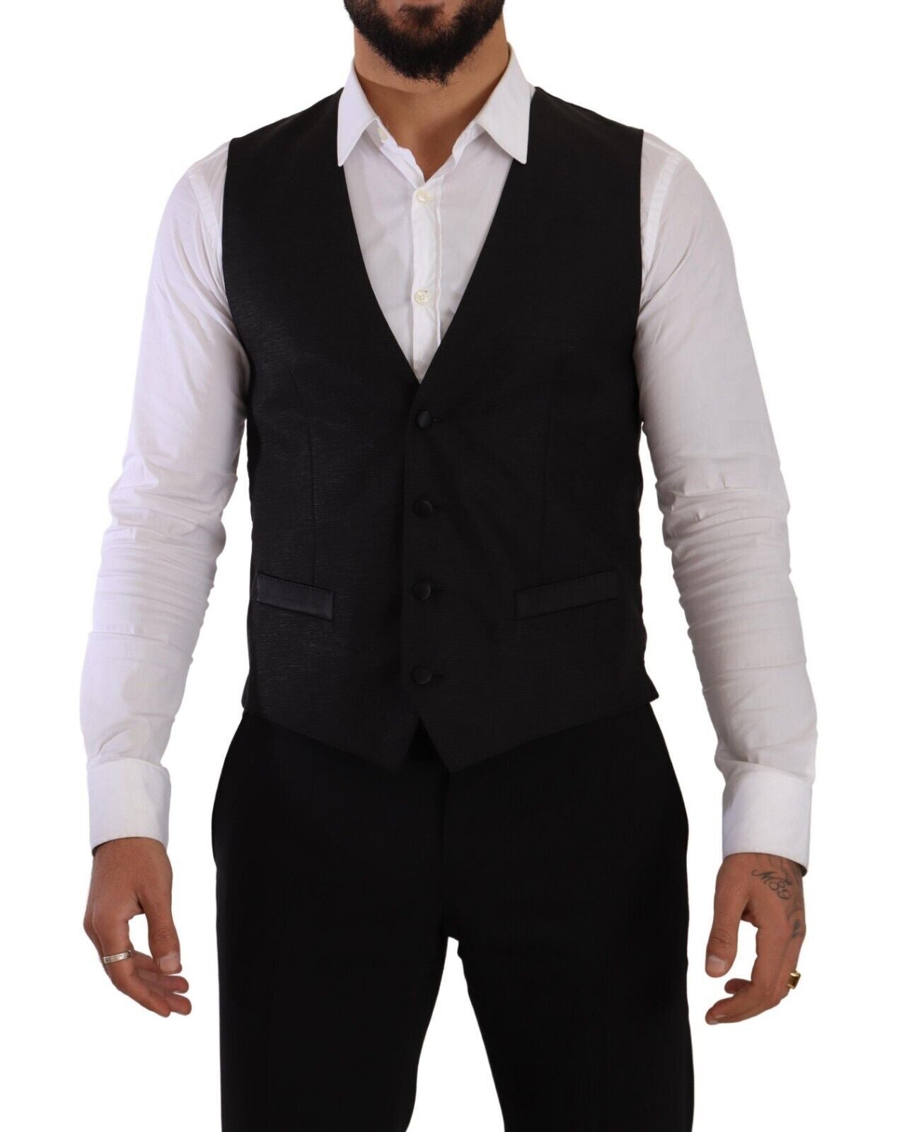 Dolce & Gabbana Black Slim Fit 2 Piece SICILIA Blazer | Regal Royce
