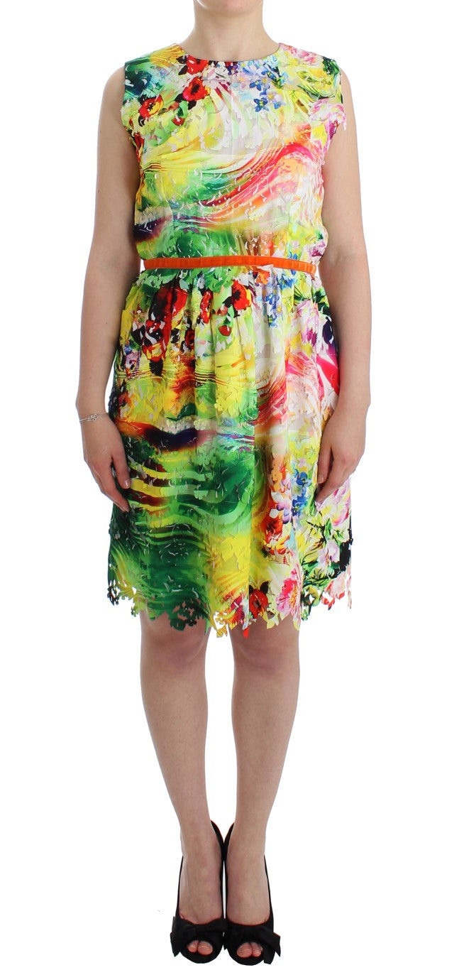 Lanre Da Silva Ajayi Multicolor Organza Sheath Dress | Regal Royce