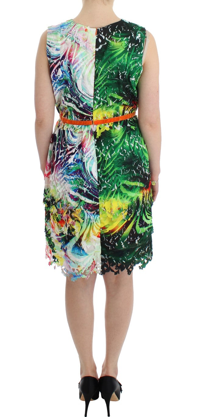 Lanre Da Silva Ajayi Multicolor Organza Sheath Dress | Regal Royce