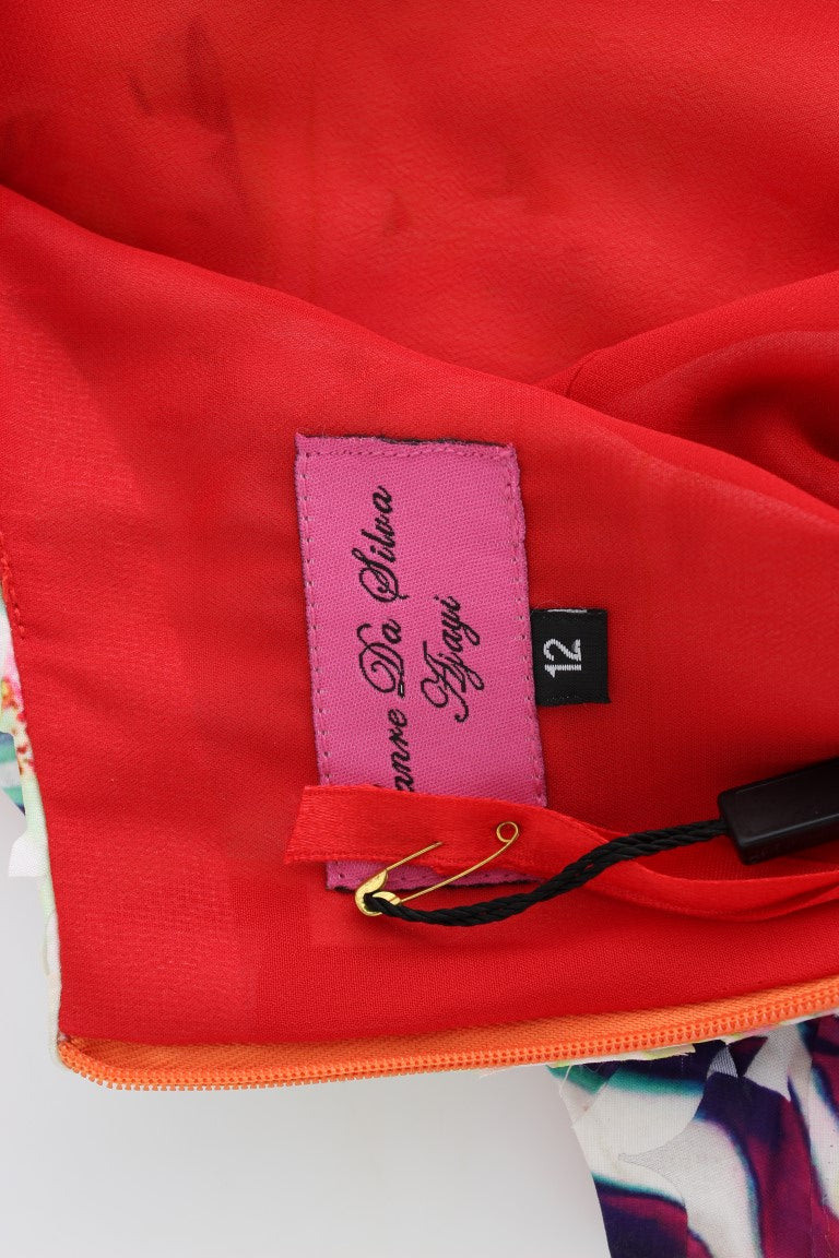 Lanre Da Silva Ajayi Multicolor Organza Sheath Dress | Regal Royce