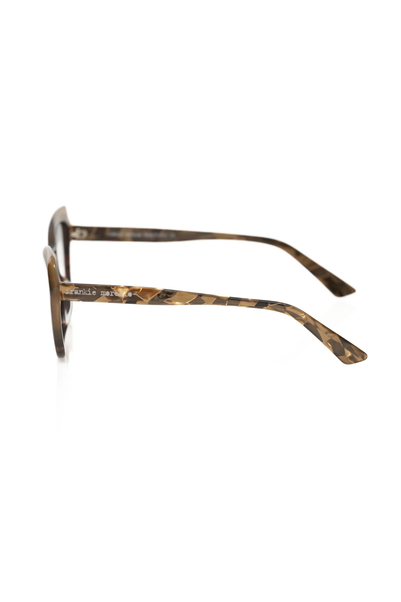 Frankie Morello Beige Acetate Women's Eyeglass Frame | Regal Royce