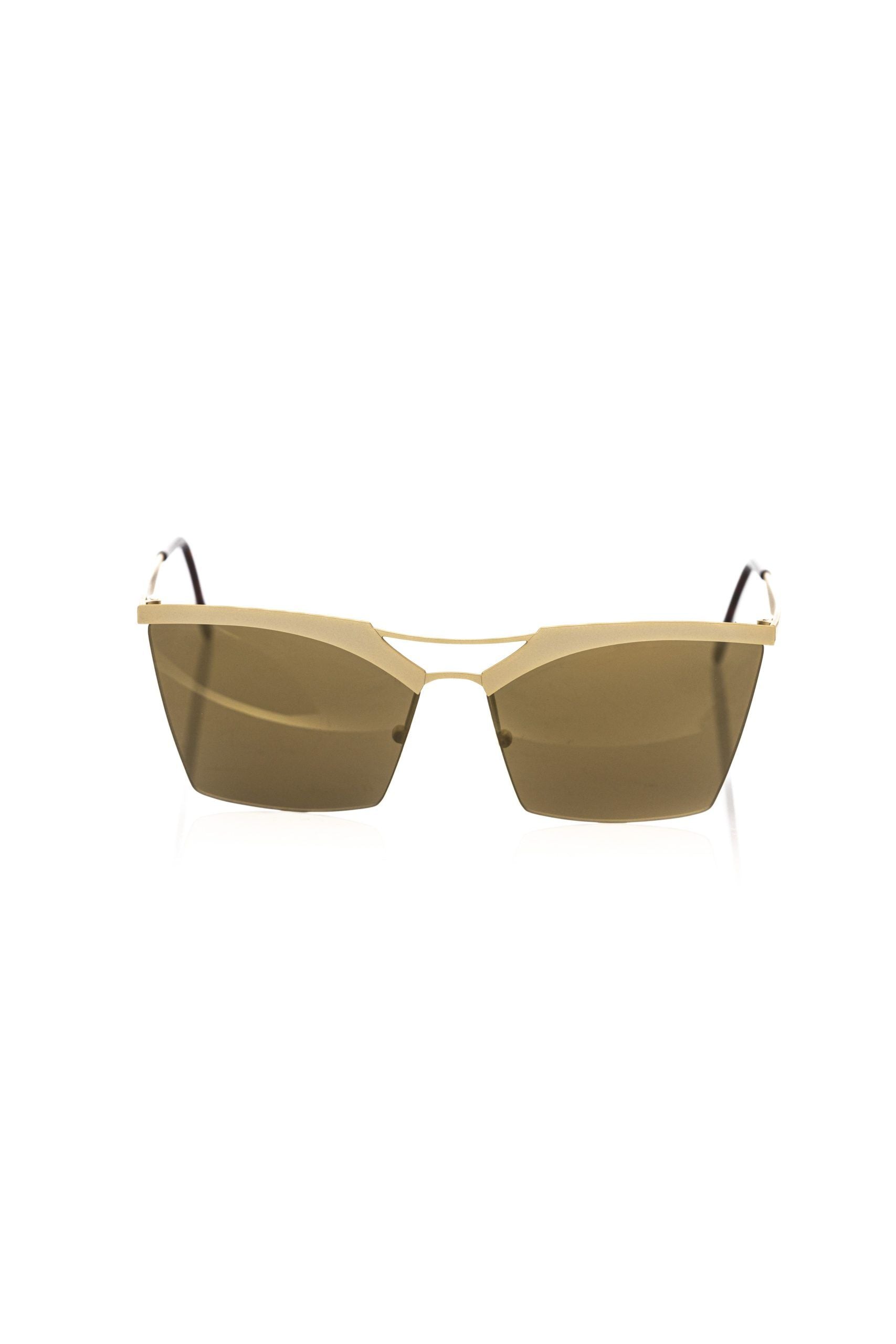 Frankie Morello Gold Metallic Fibre Women Sunglass | Regal Royce
