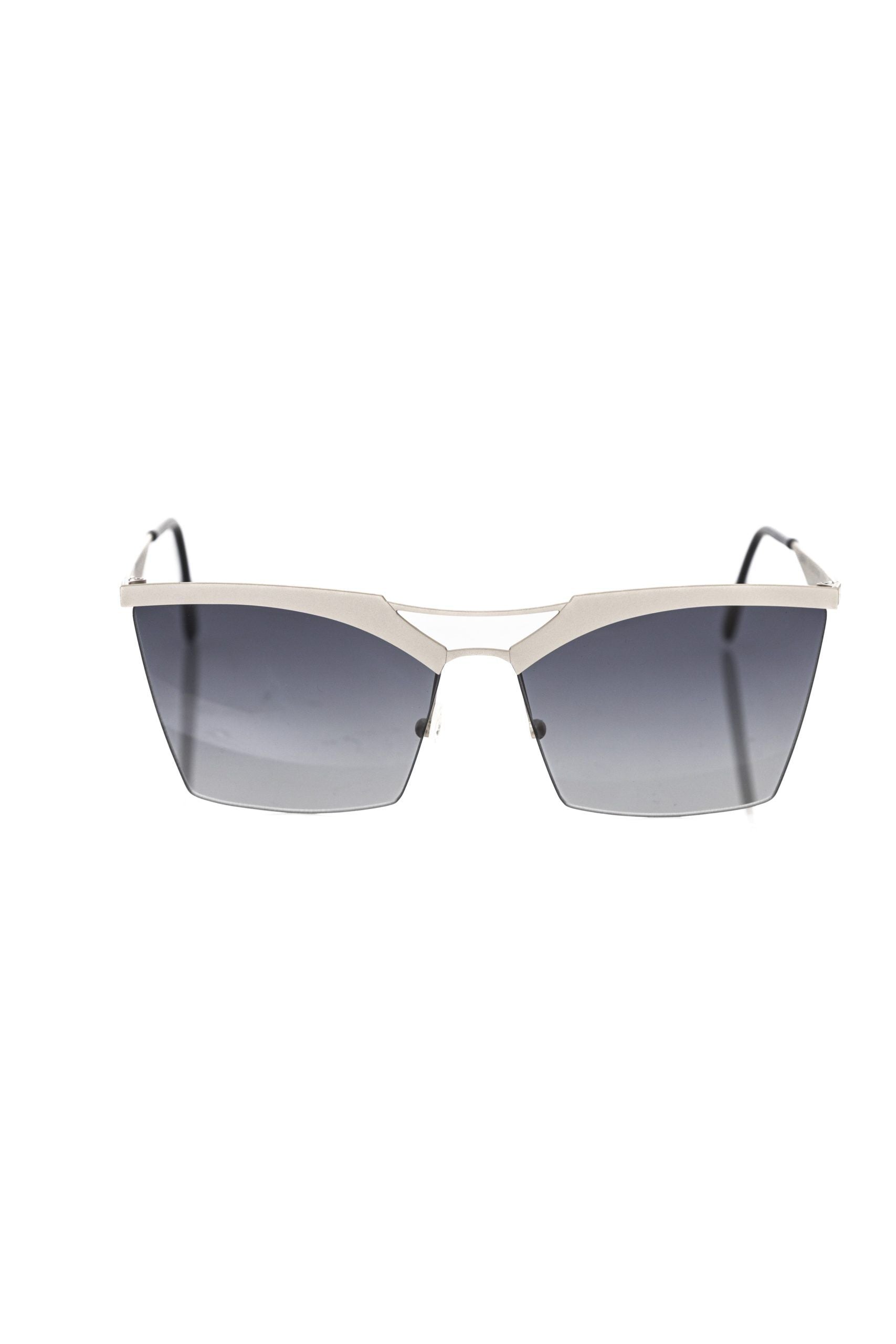 Frankie Morello Silver Metallic Women's Sunglass | Regal Royce