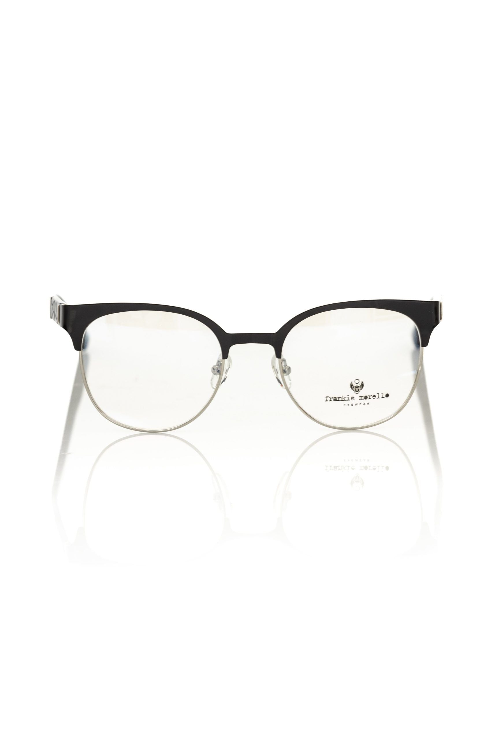 Frankie Morello Black Acetate Glasses Frame