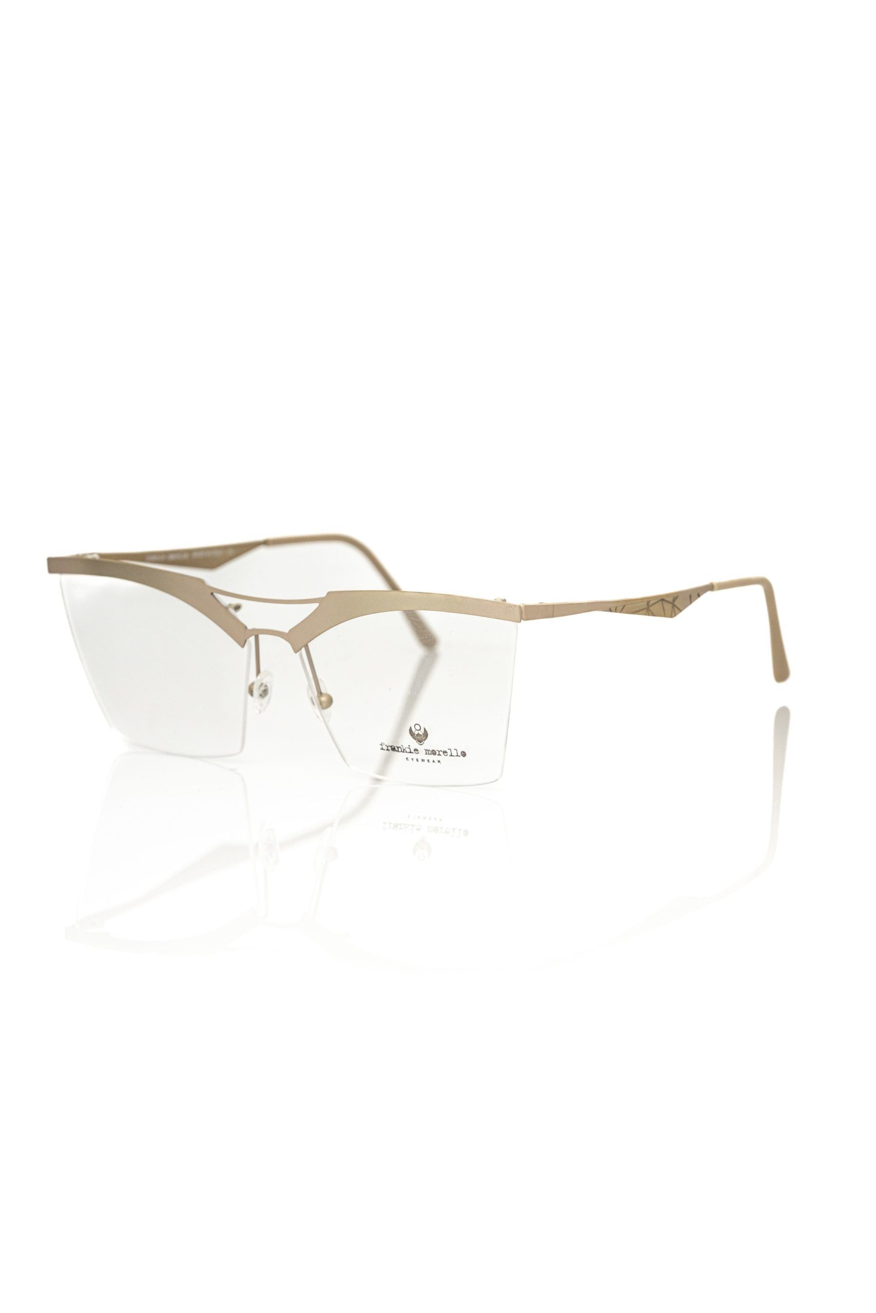 Frankie Morello Brown Metallic Women's Eyeglass Frame | Regal Royce