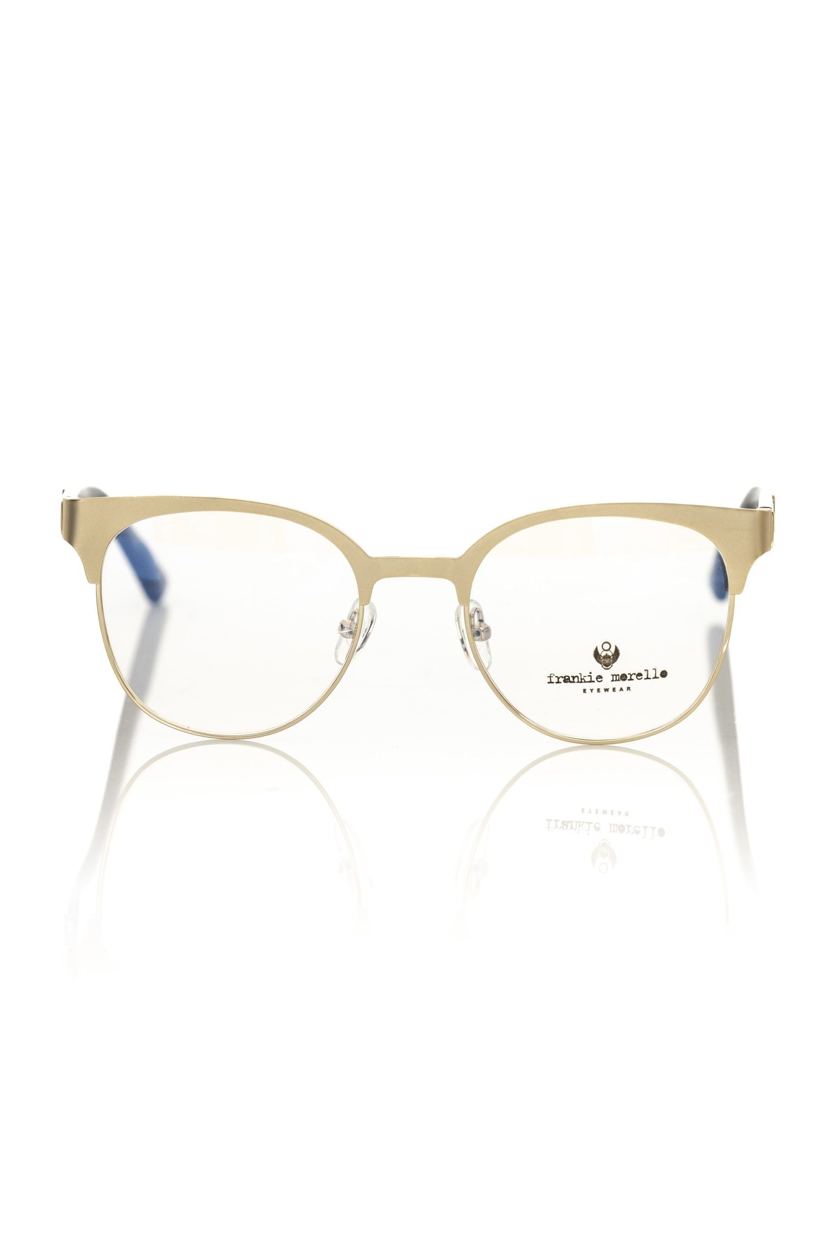 Frankie Morello Gold Acetate Glasses Frame