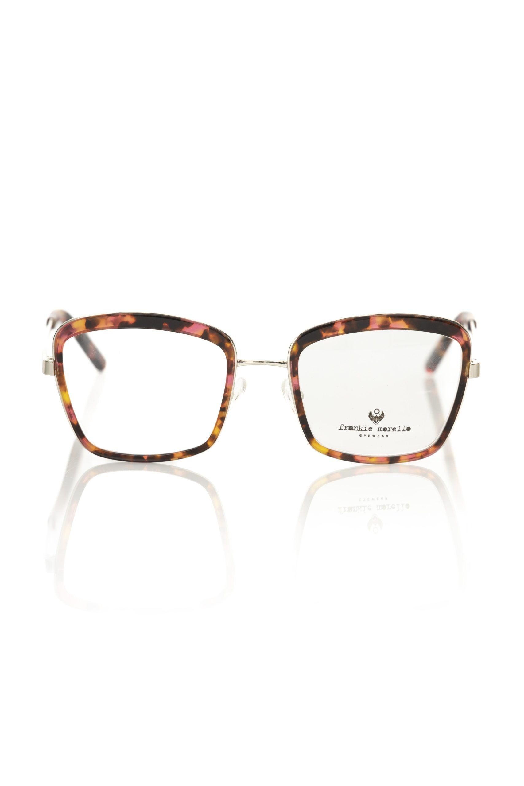 Frankie Morello Red Metallic Women's Eyeglass Frame | Regal Royce