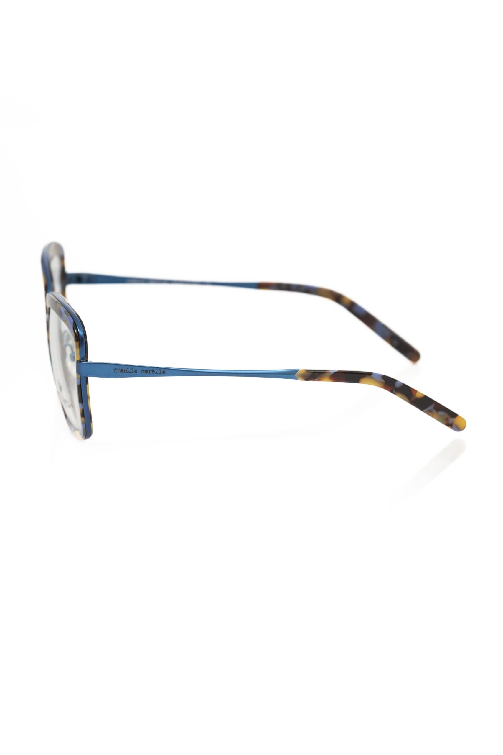 Frankie Morello Blue Metallic Women's Eyeglass Frame | Regal Royce