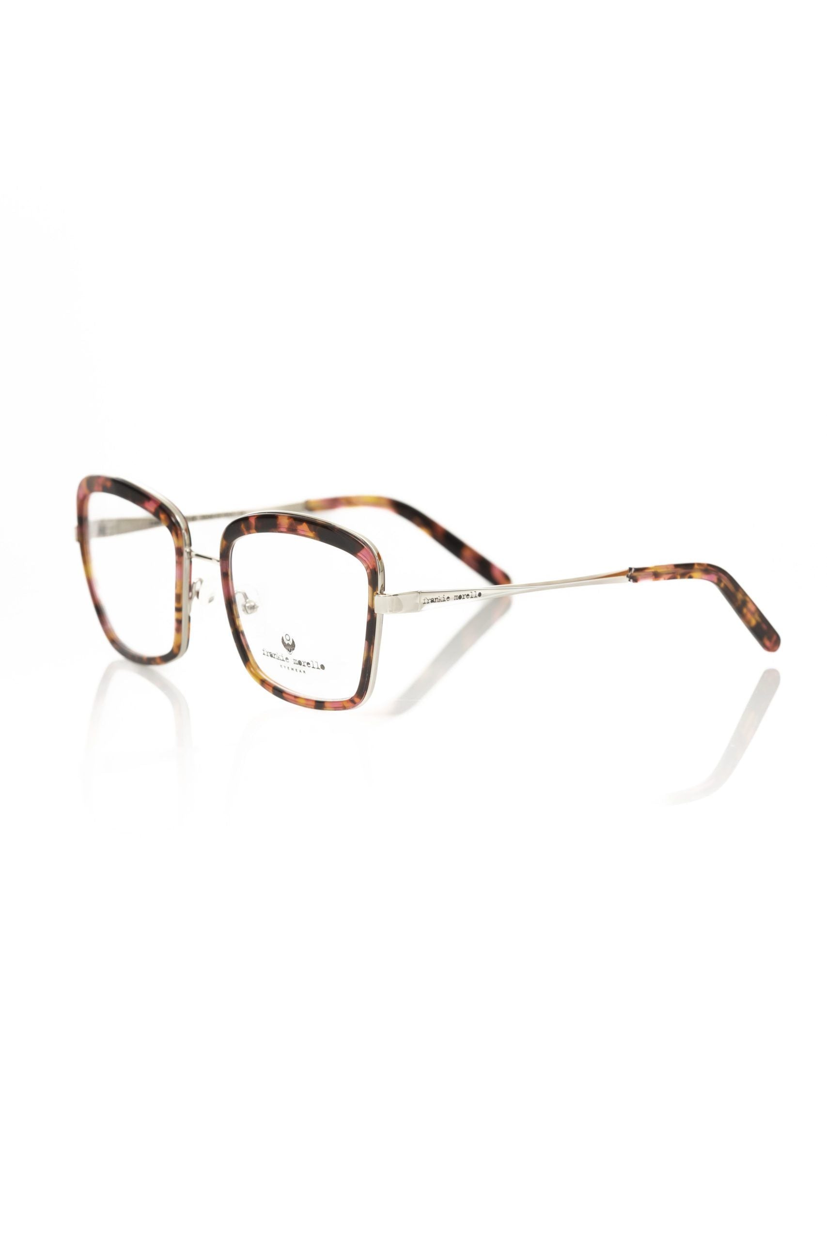 Frankie Morello Red Metallic Women's Eyeglass Frame | Regal Royce