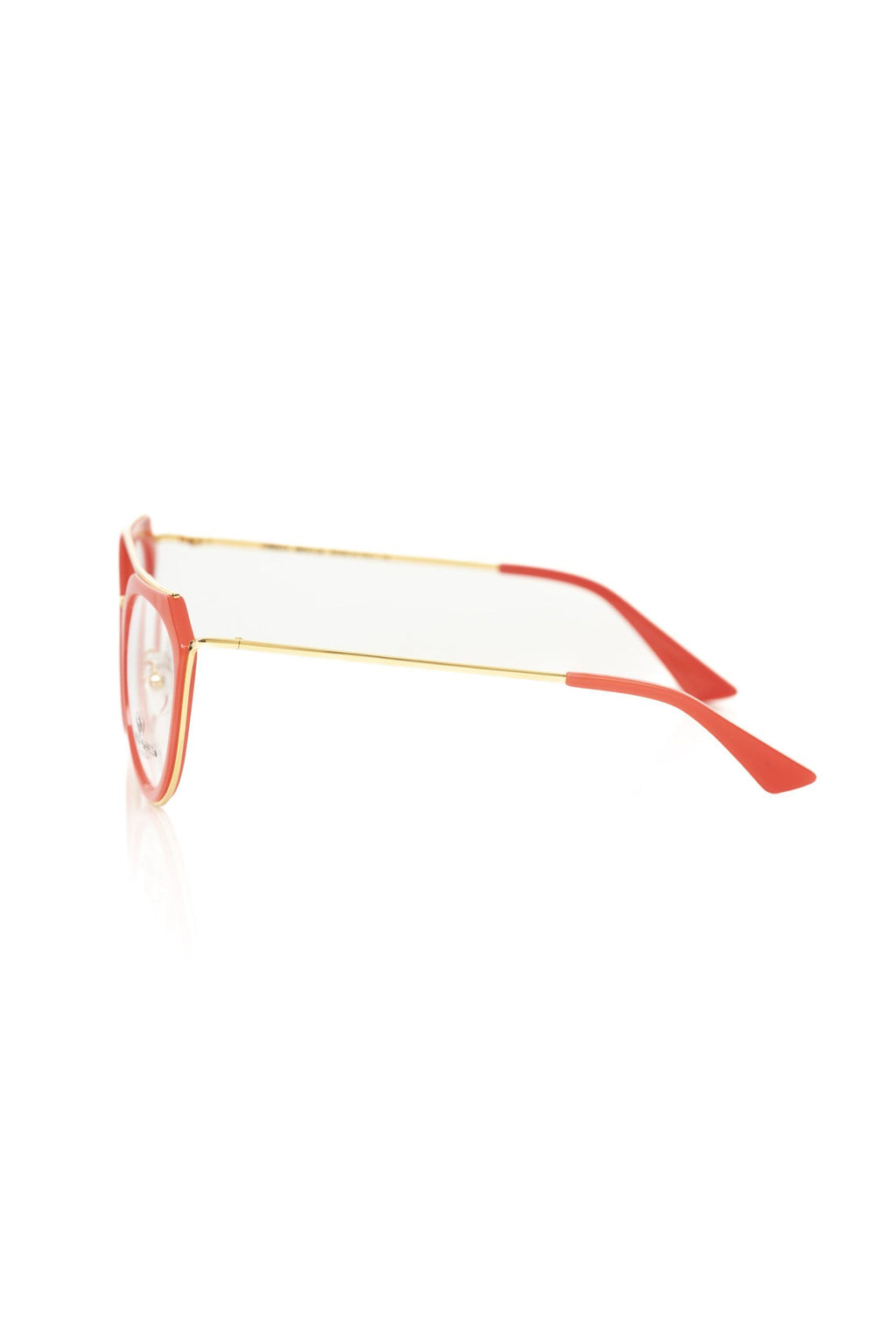 Frankie Morello Red Acetate Glasses Frame