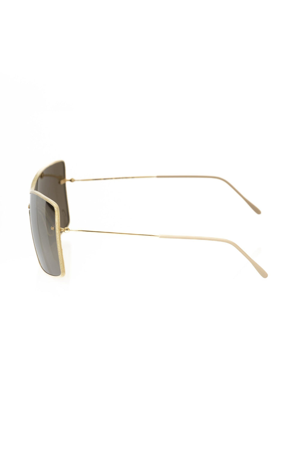 Frankie Morello Gold Metallic Fibre Sunglass
