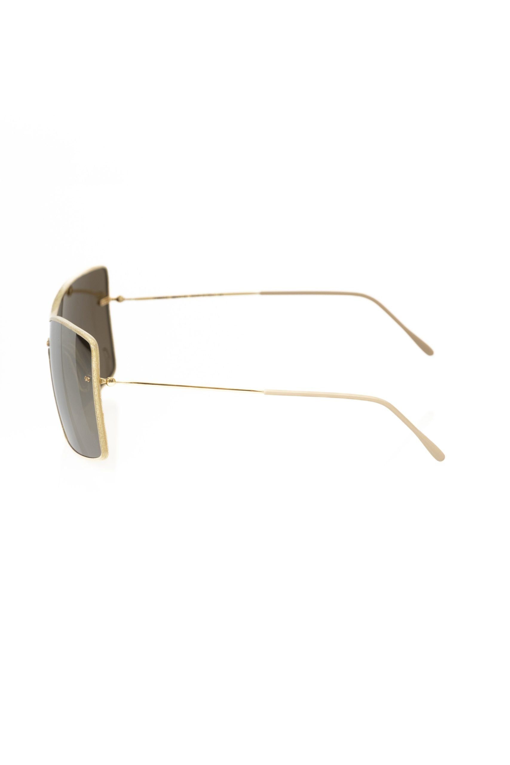 Frankie Morello Gold Metallic Fiber Women Sunglasses | Regal Royce