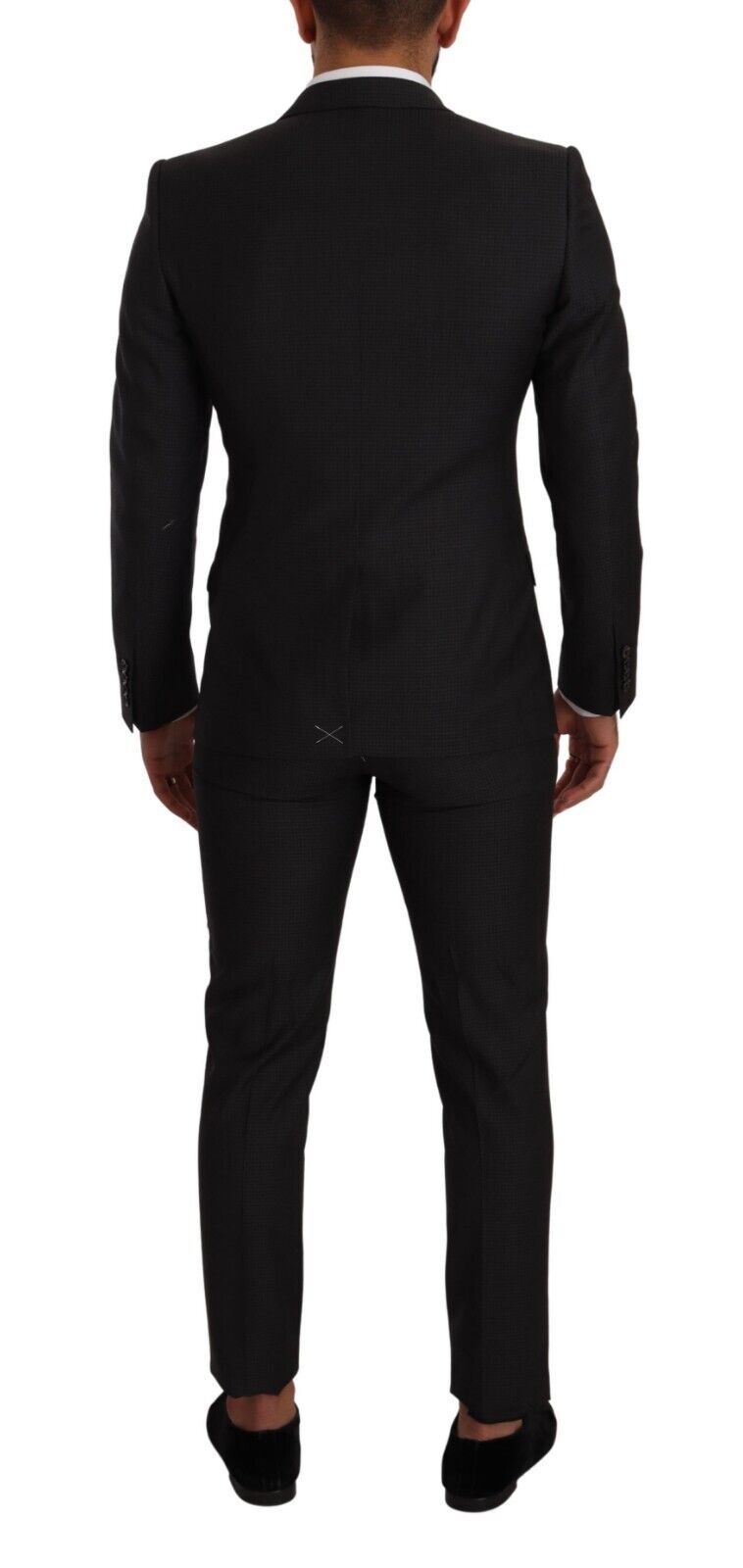 Dolce & Gabbana Black MARTINI Single Breasted 2 Piece Suit | Regal Royce