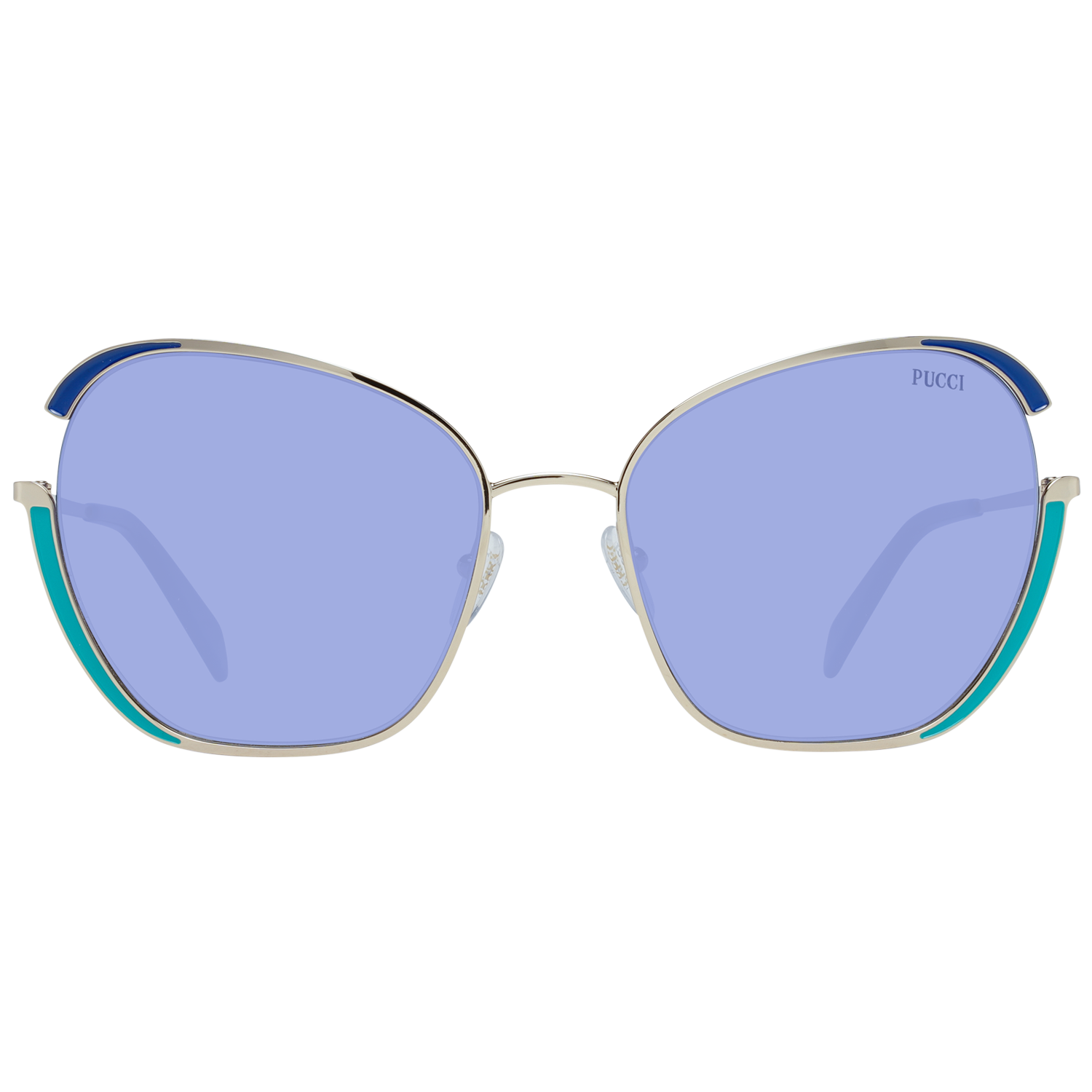 Emilio Pucci Gold Women Sunglass