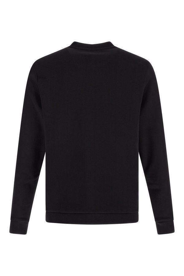 Hugo Boss Black Cotton Logo Details Sweatshirt | Regal Royce