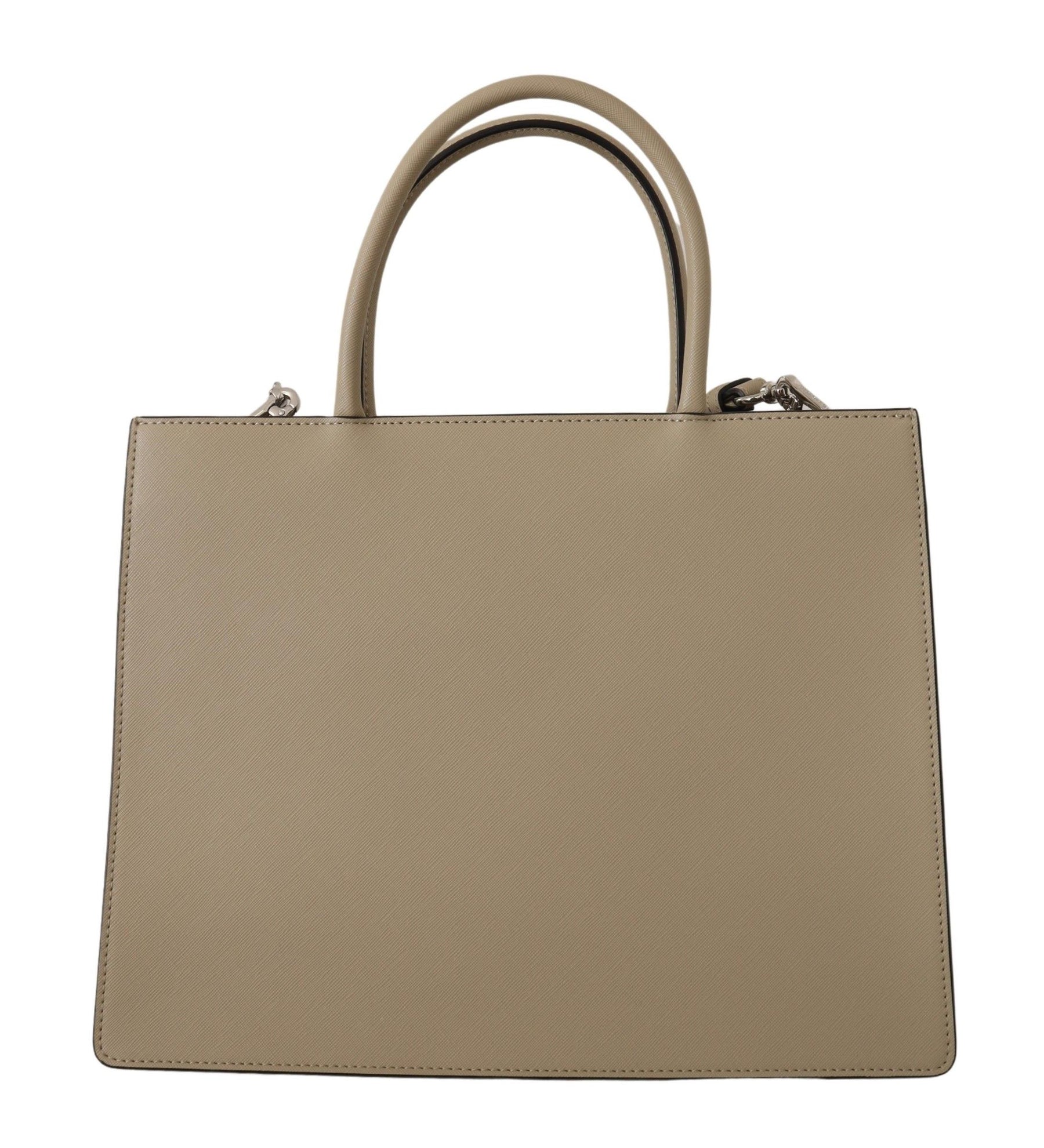 Karl Lagerfeld Sage Green Polyurethane Tote Shoulder Bag | Regal Royce