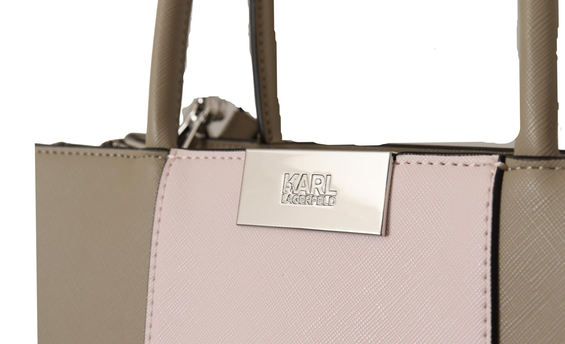 Karl Lagerfeld Sage Green Polyurethane Tote Shoulder Bag | Regal Royce