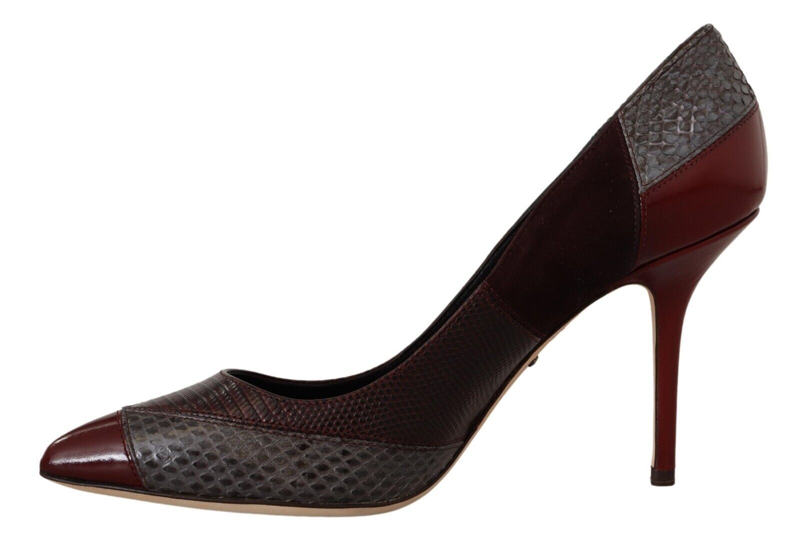 Dolce & Gabbana Multicolor Exotic Leather Heels Pumps Shoes | Regal Royce