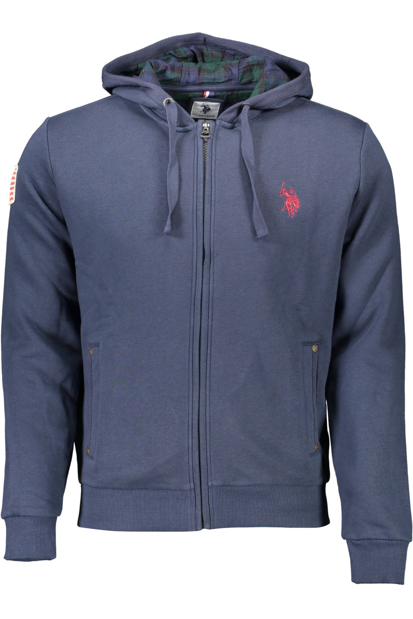 U.S. POLO ASSN. Blue Cotton Men Sweatshirt | Regal Royce