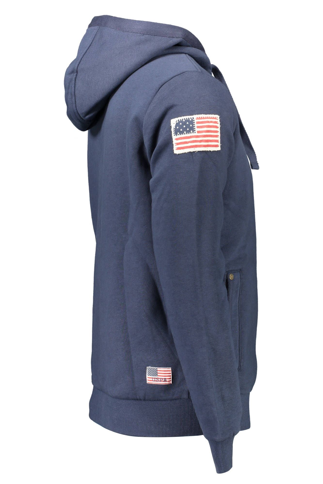 U.S. POLO ASSN. Blue Cotton Men's Sweatshirt | Regal Royce