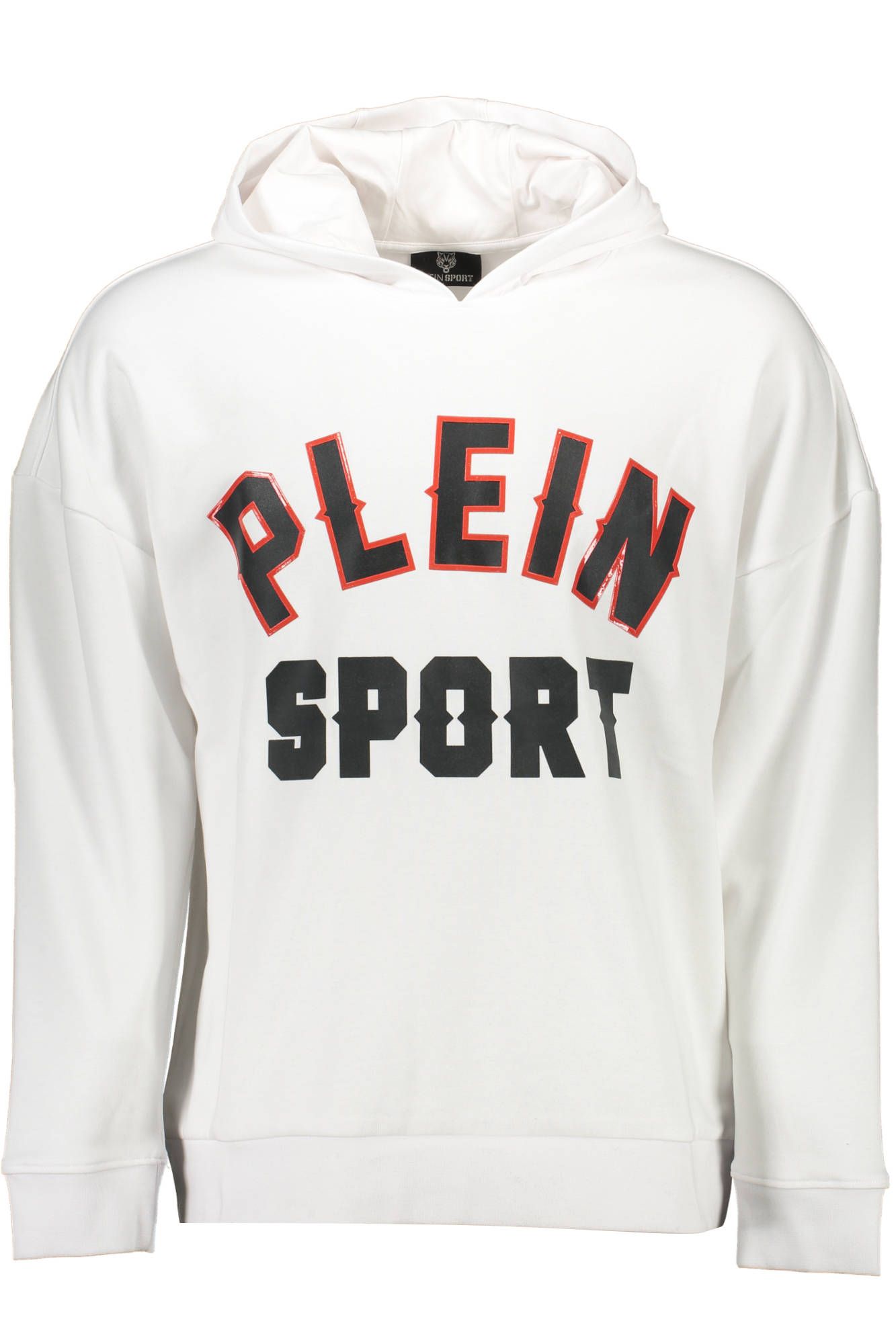 Plein Sport Bianco Cotton Men Sweatshirt | Regal Royce