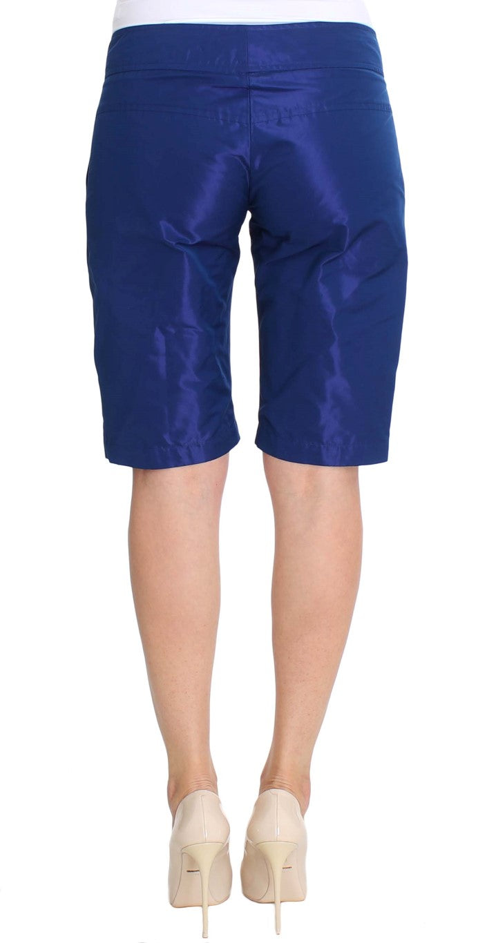 Ermanno Scervino Blue Above Knees Bermuda Shorts | Regal Royce