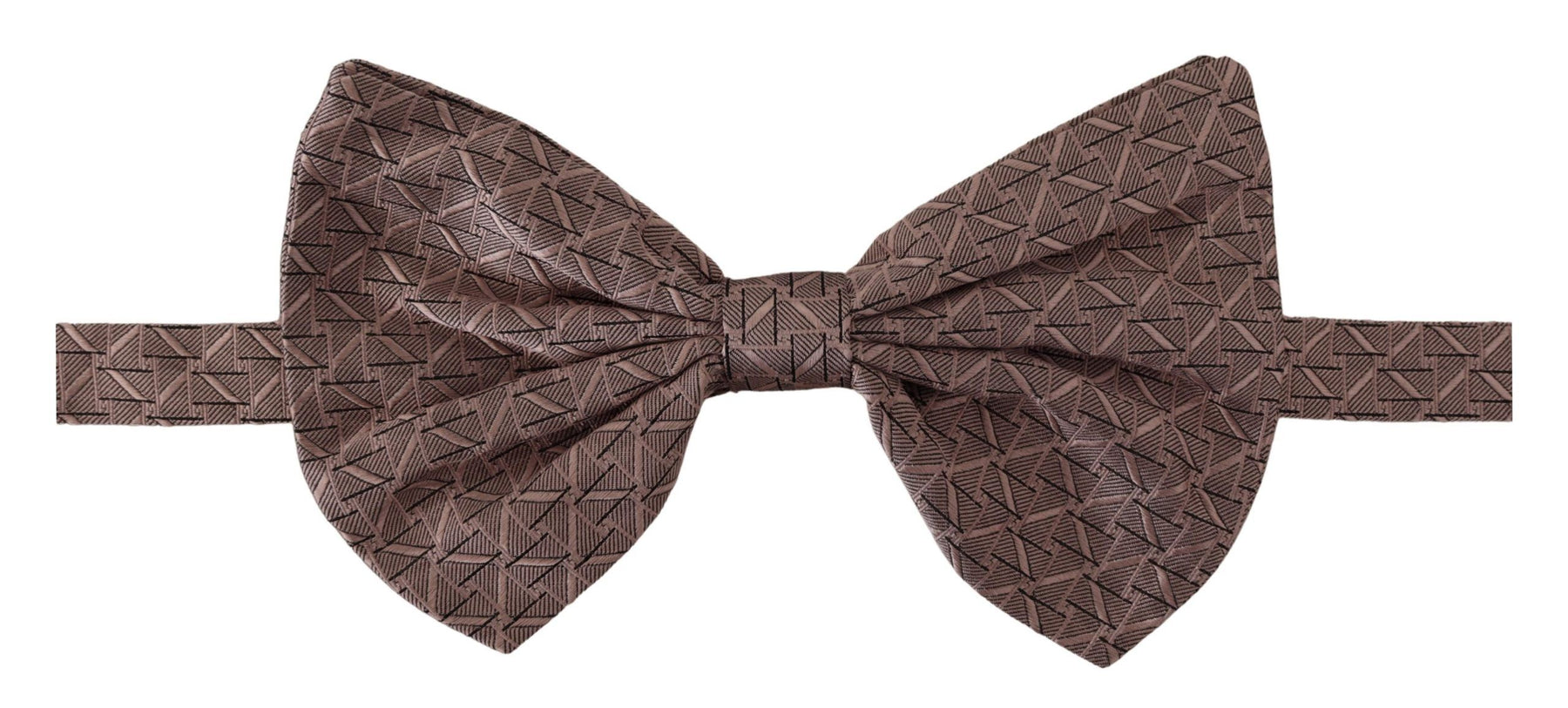Dolce & Gabbana Gray Fantasy Print Adjustable Neck Papillon Bow Tie | Regal Royce