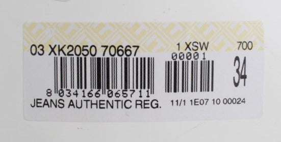 Acht Blue Wash Cotton Denim Regular Fit Jeans | Regal Royce