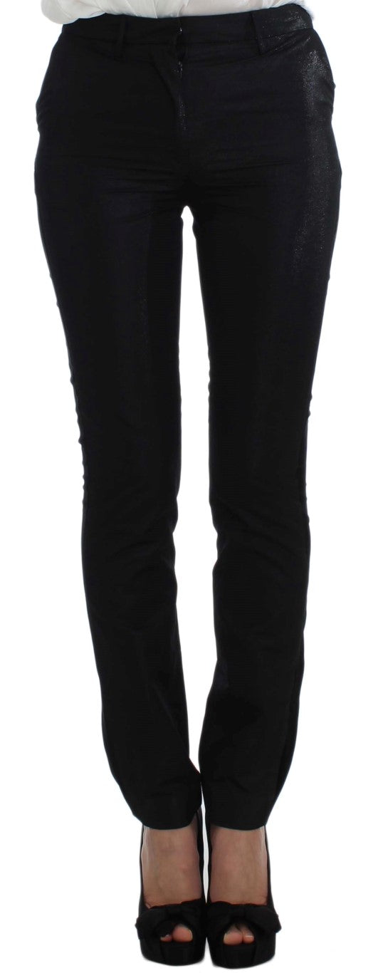 Exte Black One Button Three Piece Suit | Regal Royce