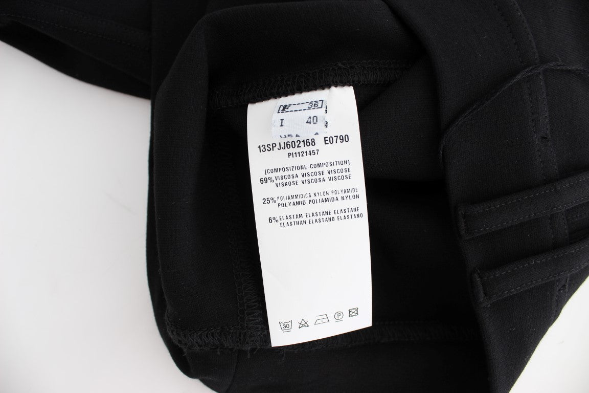 PLEIN SUD Black Straight Pencil Skirt | Regal Royce