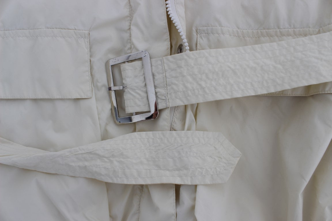 P.A.R.O.S.H. Beige Weather Proof Trench Jacket Coat | Regal Royce