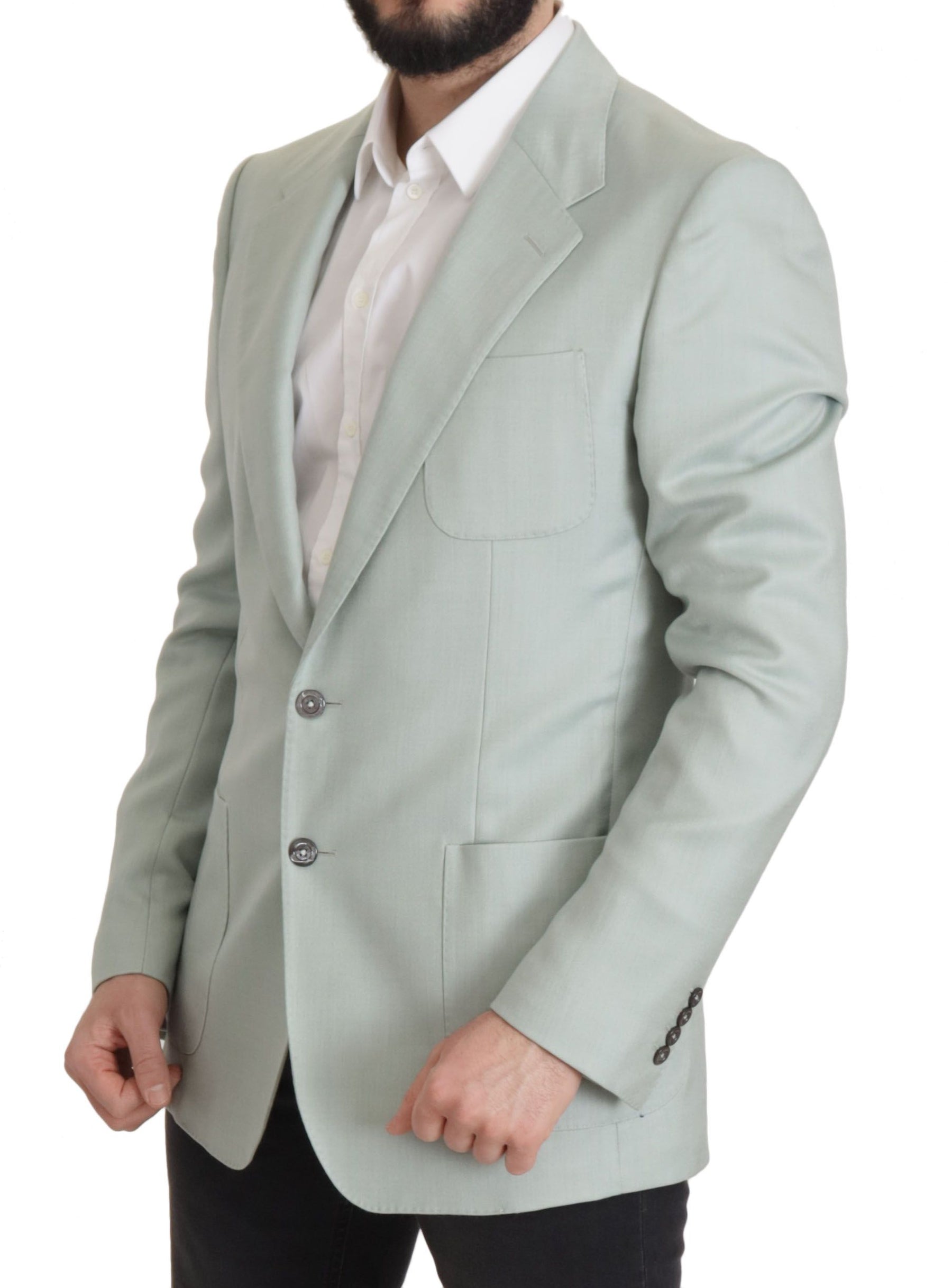 Dolce & Gabbana Green Cashmere Jacket Blazer Jacket | Regal Royce