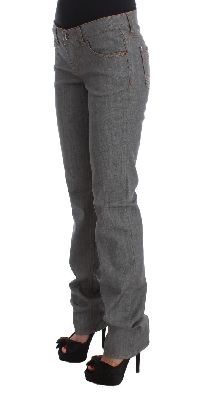 Costume National Gray Cotton Regular Fit Denim Jeans | Regal Royce