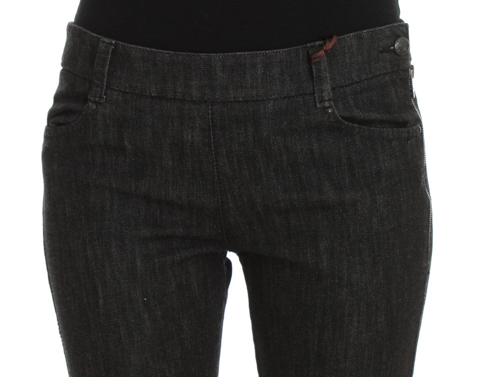 Ermanno Scervino Blue Cotton Slim Fit Denim Jeans | Regal Royce