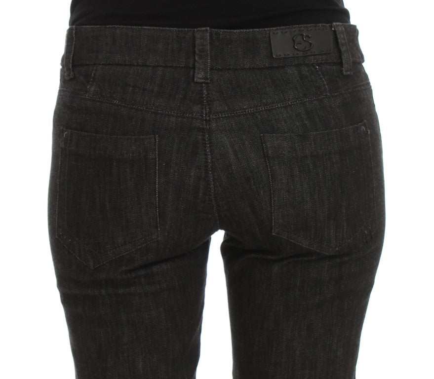 Ermanno Scervino Blue Cotton Slim Fit Denim Jeans | Regal Royce