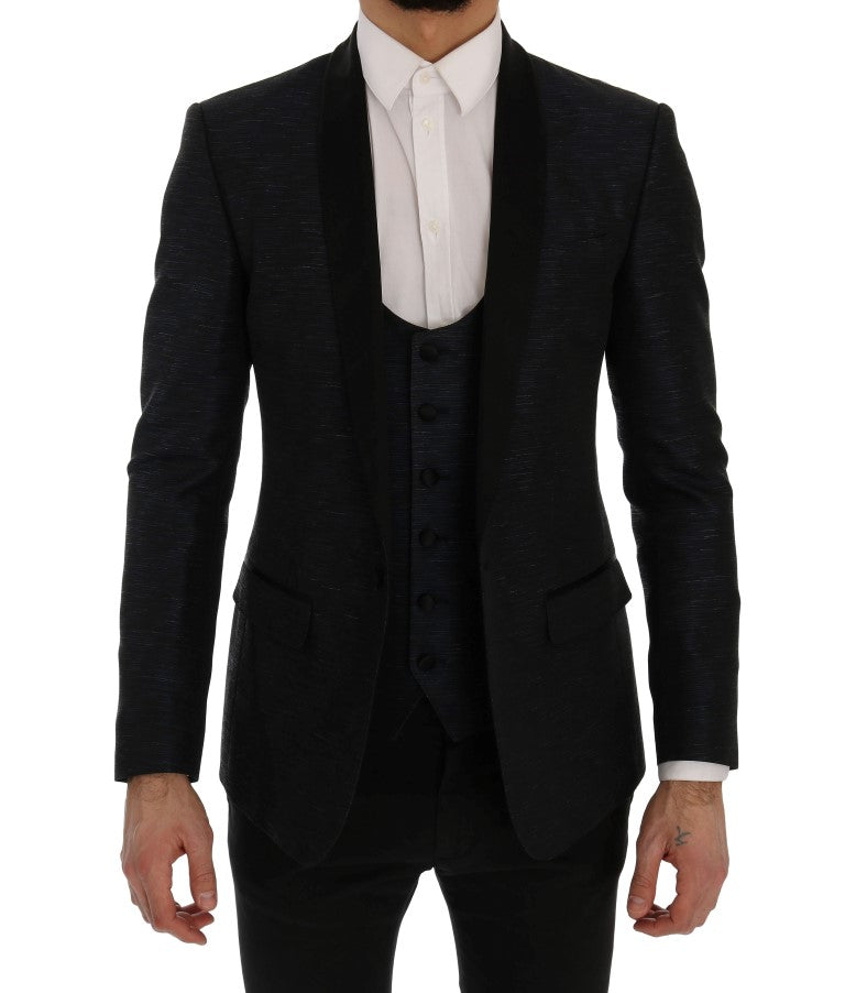 Dolce & Gabbana Blue MARTINI Slim 2 Piece Blazer | Regal Royce
