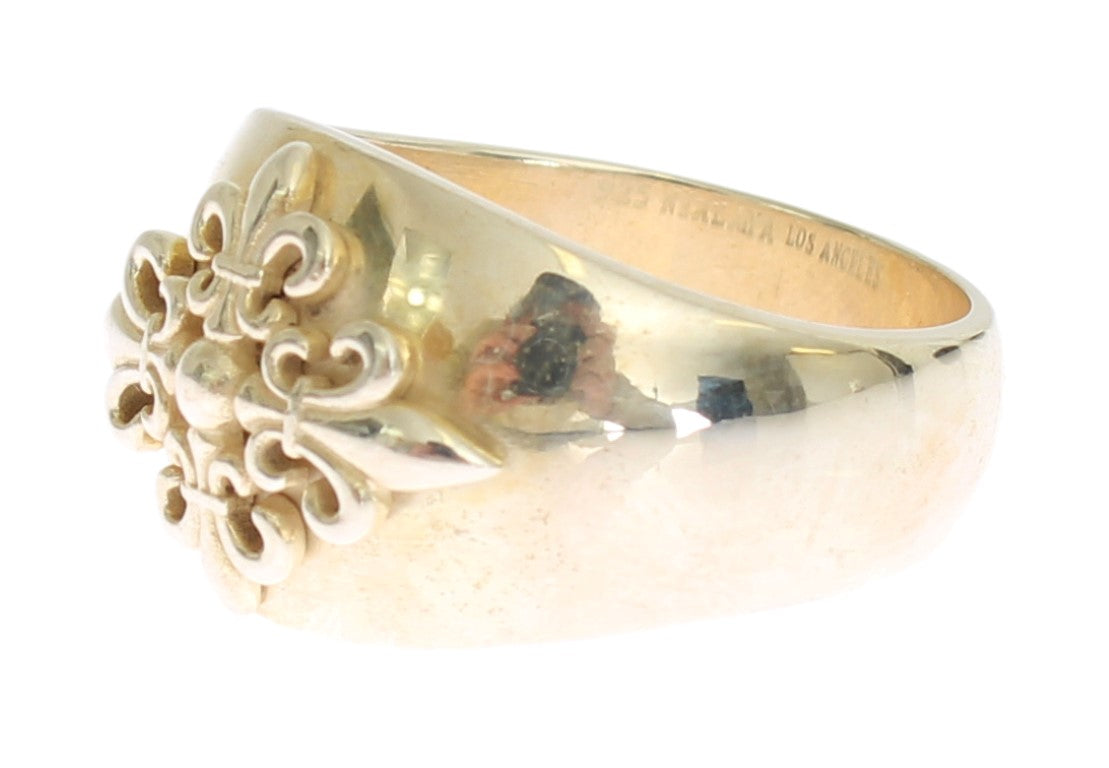 Nialaya Silver Crest 925 Sterling Ring | Regal Royce