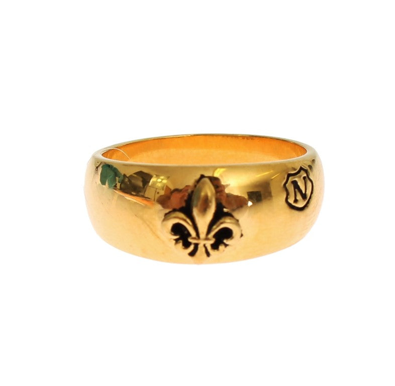 Nialaya Gold Plated 925 Silver Ring | Regal Royce