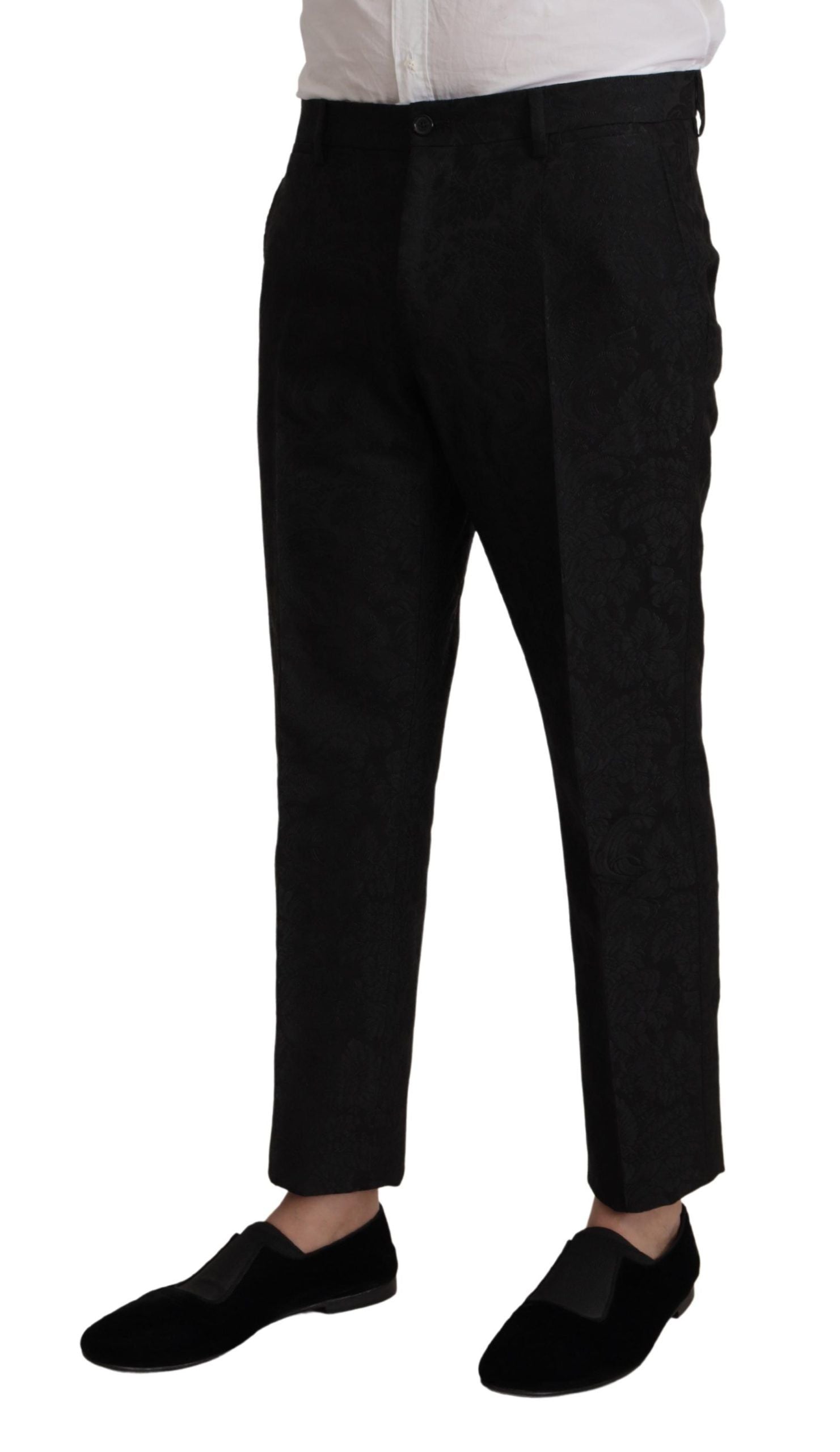 Dolce & Gabbana Black Polyester Formal 2 Piece MARTINI Suit | Regal Royce