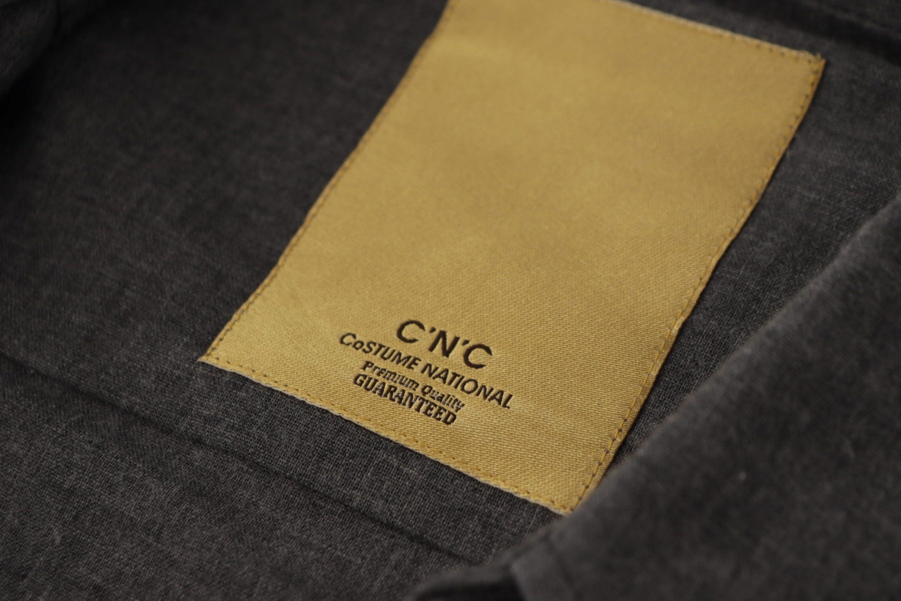 Costume National Dark Gray Cotton Casual Mens Shirt | Regal Royce