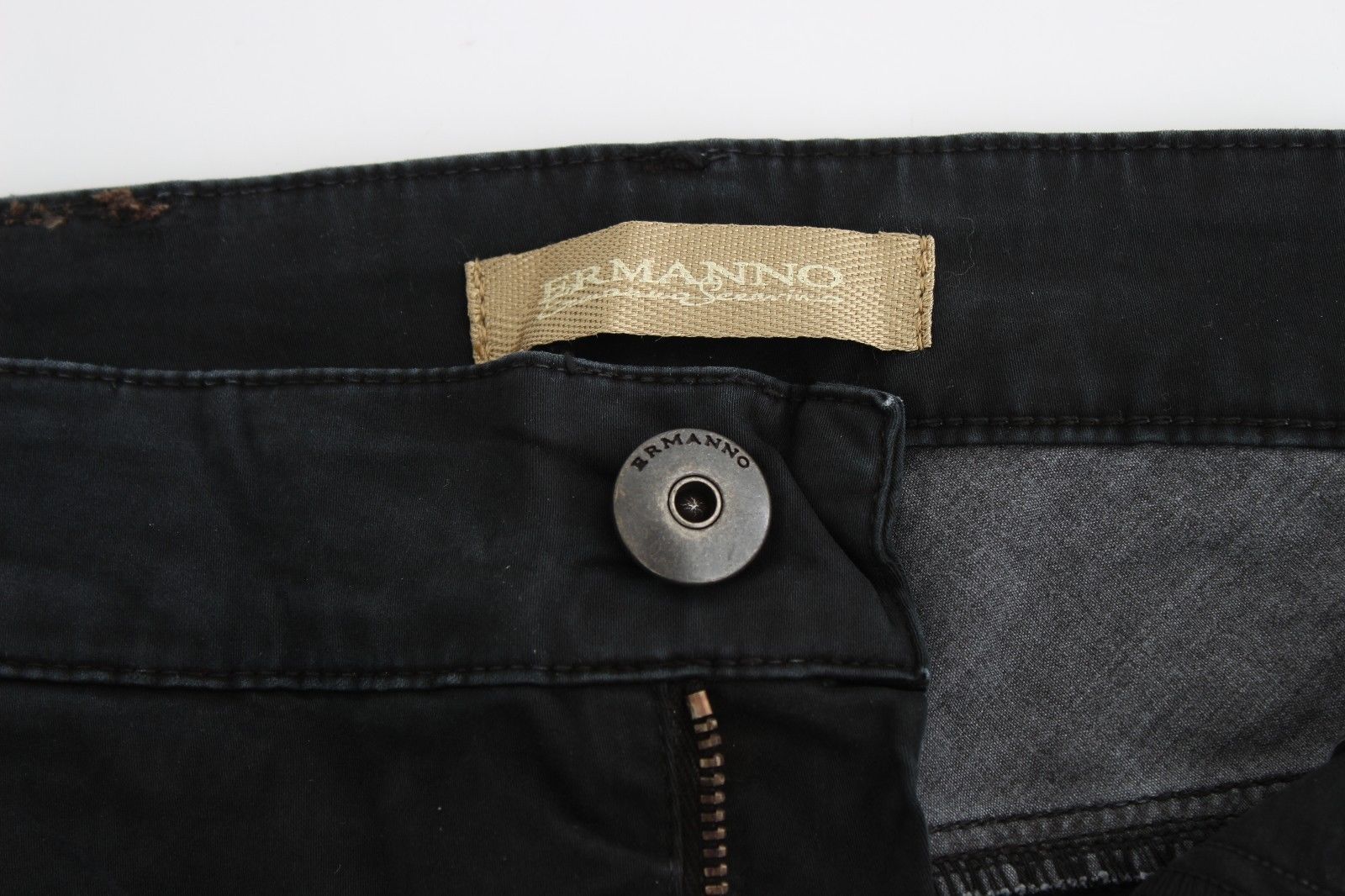 Ermanno Scervino Blue Slim Jeans Denim Pants Skinny Leg Straight | Regal Royce