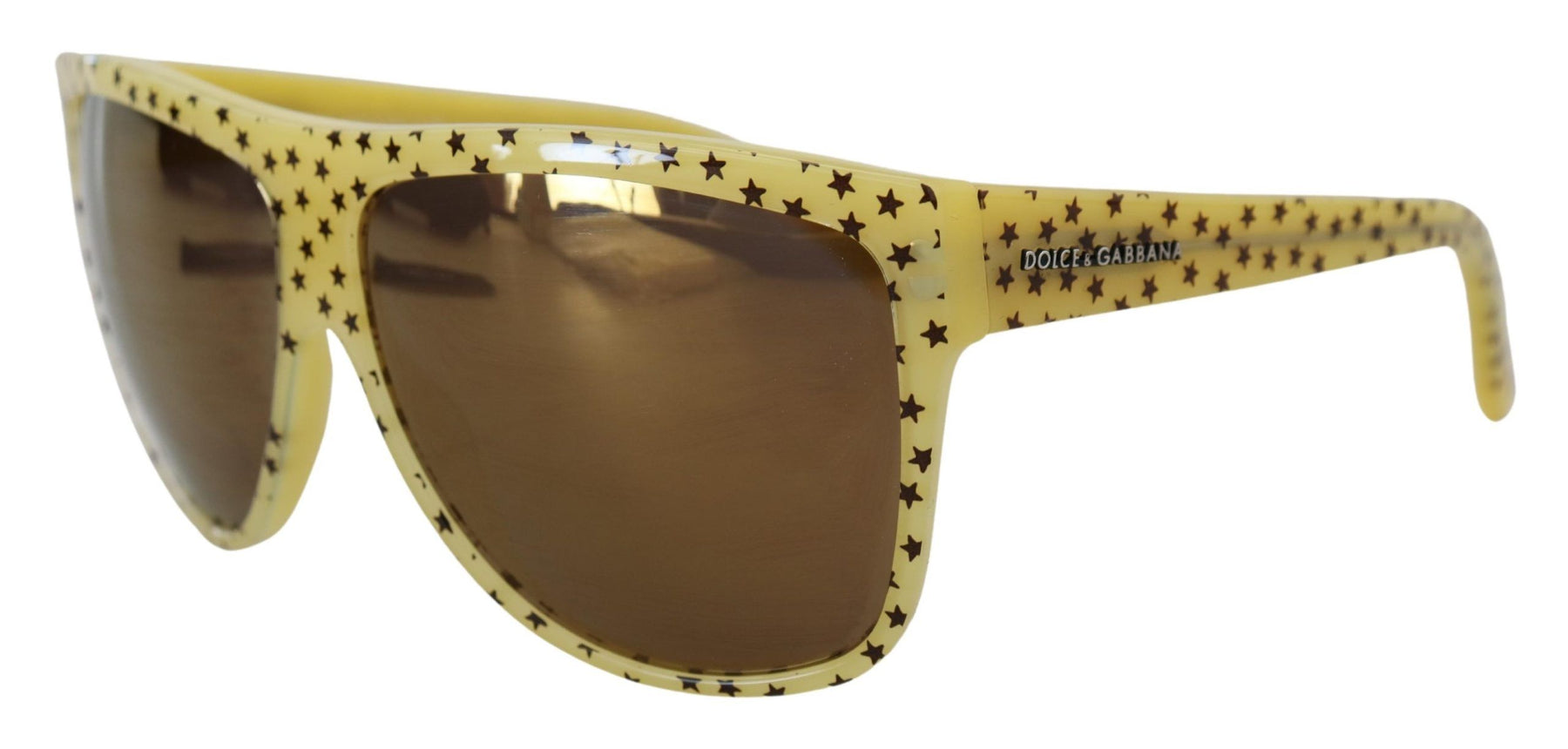 Dolce & Gabbana Yellow Stars Acetate Square Shades DG4125 Sunglasses | Regal Royce