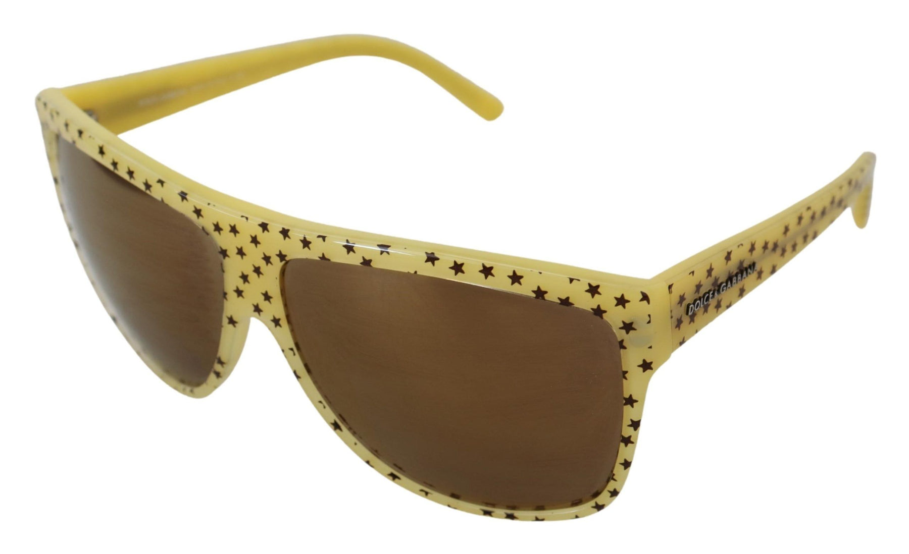 Dolce & Gabbana Yellow Stars Acetate Square Shades DG4125 Sunglasses | Regal Royce