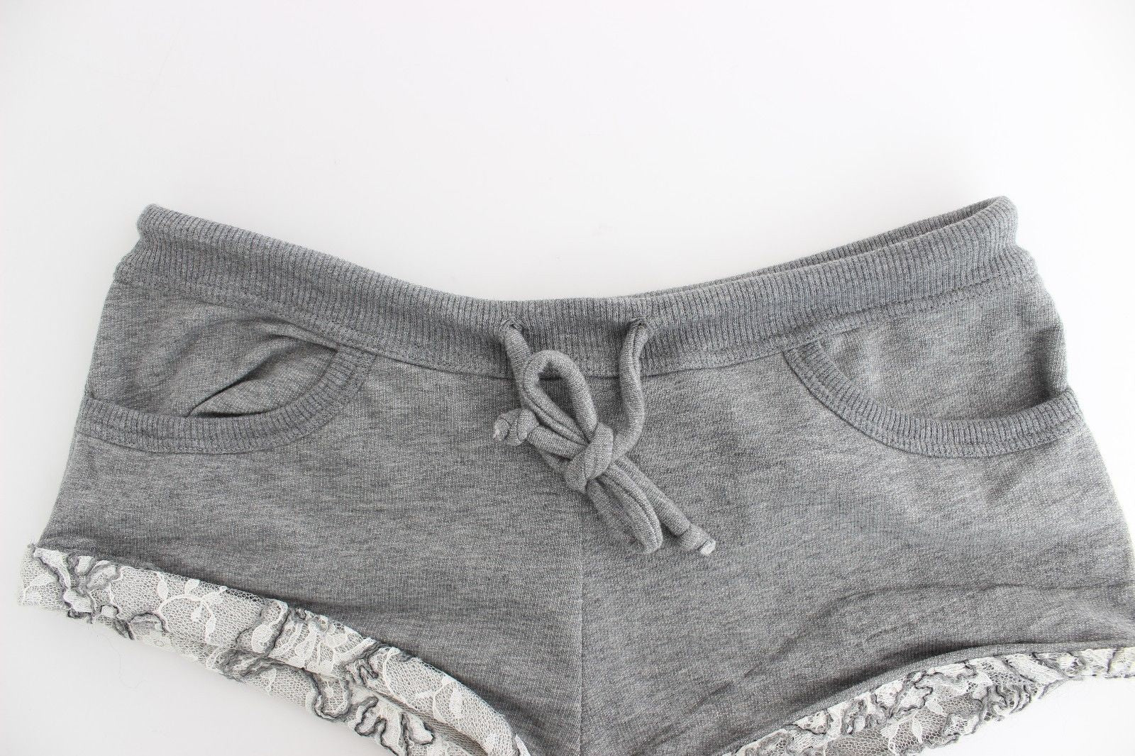 Ermanno Scervino Lingerie Gray Mini Shorts Sleepwear Hotpants | Regal Royce