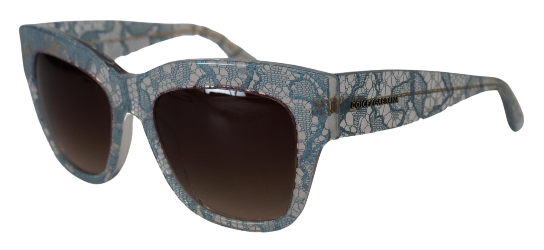 Dolce & Gabbana Blue Lace Acetate Crystal Butterfly DG4231 Sunglasses | Regal Royce