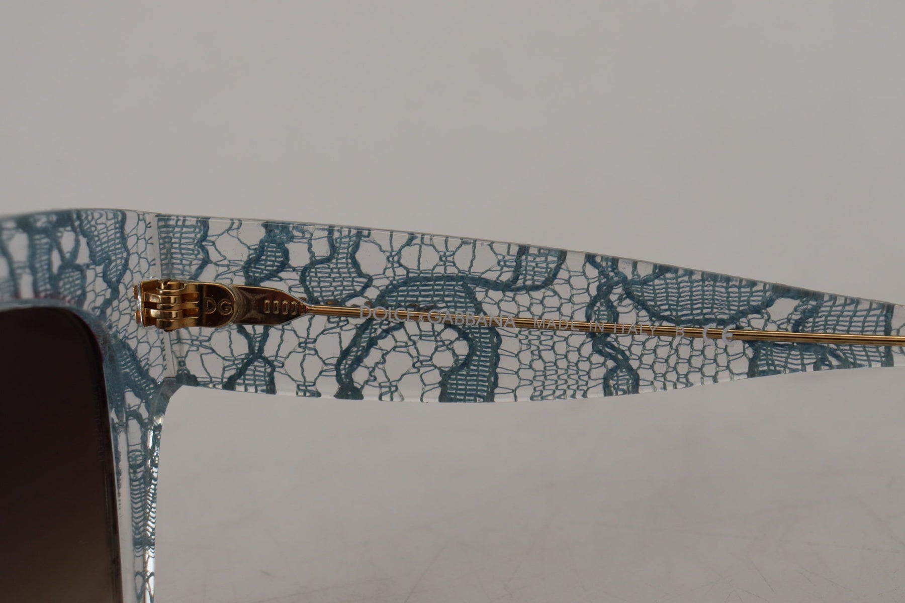 Dolce & Gabbana Blue Lace Acetate Crystal Butterfly DG4231 Sunglasses | Regal Royce